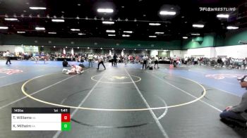 145 lbs Round Of 128 - Taven Williams, VA vs Kaden Milheim, PA