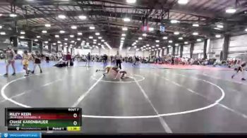 72 lbs Round 3 (6 Team) - Chase Karenbauer, PA Gold vs Riley Keen, Oklahoma Tornados