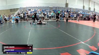 59 lbs Cons. Round 2 - Chase Adams, MI vs Keegan Shay, PA