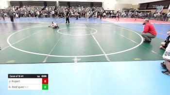 60-B lbs Consi Of 16 #1 - Jaxson Rupert, . vs Griffin Rodriguez, Elite NJ