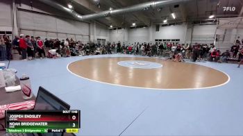 132 lbs Cons. Round 4 - Jospeh Endsley, Eaton vs Noah Bridgewater, Erie