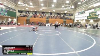 106 lbs Cons. Round 1 - Lucus Lucent, Mt. Carmel vs Dio Depaolo, Casteel