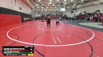 285 lbs Semifinal - Silver Velasquez DeLao, Overland vs Nathaniel Butler, Overland