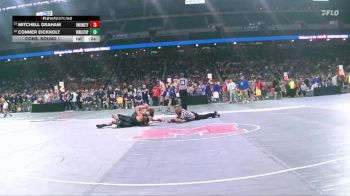 D4-138 lbs Cons. Round 1 - Conner Eickholt, New Lothrop vs Mitchell Graham, Union City