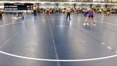 Elite 165 lbs Cons. Round 2 - Clay Schemmel, Cornell College vs Matthew Smith, Loras
