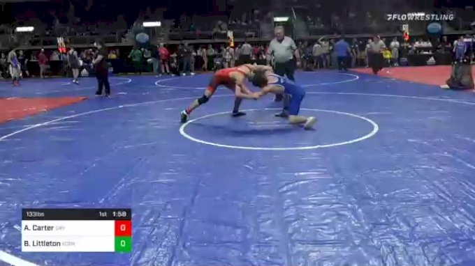 133 Lbs Semifinal - Adam Carter, Cry Wolf Wrestling Vs Brady Littleton ...