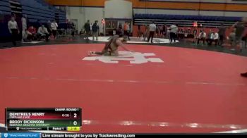 174 lbs Champ. Round 1 - Demitreus Henry, Cortland State vs Brody Dickinson, Nebraska Wesleyan University