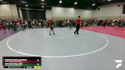 68-71 lbs Round 2 - Christopher Ramirez, Texas Wrestling Academy vs Kingson Ballard, Team Conquer Wrestling