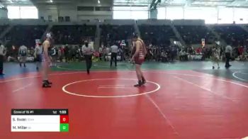 160 lbs Consi Of 16 #1 - Simon Swan, Team Takedown vs Mathew Miller, Nevada Elite