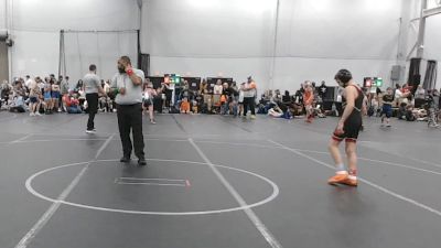 88 lbs Round 2 (4 Team) - Vito Naljayan, Mat Assassins Black vs Silas Sekula, Brawler Elite