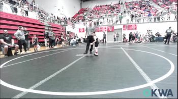 49 lbs Round Of 32 - Xander Chaney, Tecumseh Youth Wrestling vs Silas Boyd, Harrah Little League Wrestling