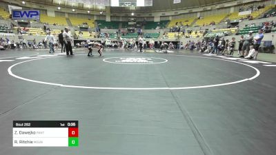 64 lbs Semifinal - Zachary Dawejko, Panther Youth Wrestling-CPR vs Rocco Ritchie, Mountain Home Flyers Youth Wrestling Club