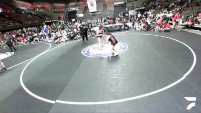 207 lbs Delilah Campos, CVWA - Central Valley Wrestling Association vs Reanna Chavez, LAWA - Los Angles Wrestling Association