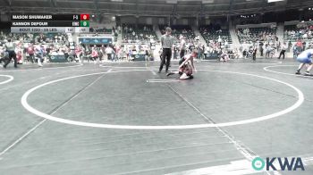 58 lbs 3rd Place - Mason Shumaker, F-5 Grappling vs Kannon Defour, Eufaula Ironheads Wrestling Club