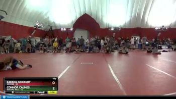 160 lbs Round 2 (4 Team) - Connor Calmes, Wausau West vs Ezekiel Sieckert, WCAABE