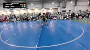 60 lbs Cons. Round 4 - Kai Sanchez, El Paso Wildcats Wrestling Club vs Ezekiel Aquino, Powerhouse Wrestling