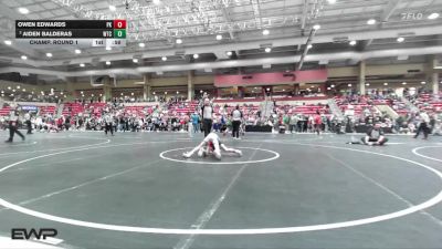 73 lbs Champ. Round 1 - Owen Edwards, Plainville Kids vs Aiden Balderas, WTC