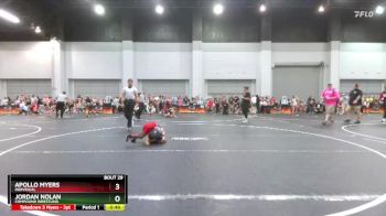 50 lbs Cons. Round 1 - Apollo Myers, Individual vs Jordan Nolan, Compound Wrestling