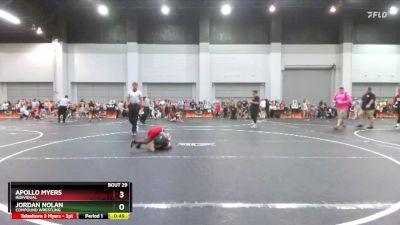 50 lbs Cons. Round 1 - Apollo Myers, Individual vs Jordan Nolan, Compound Wrestling