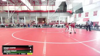 157 lbs Semifinal - Ethan Cooper, Wabash vs Nathan Conley, Indianapolis