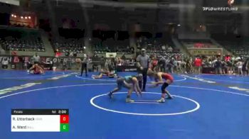 100 lbs Final - Reanah Utterback, Sebolt Wrestling Academy vs Ava Ward, Bulltrained