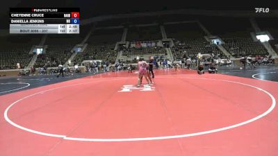 207 lbs Quarterfinal - Daniella Jenkins, Montreat vs Cheyenne Cruce, Unattached Lindsey Wilson