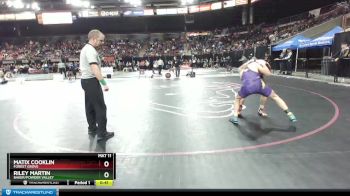 138 lbs Cons. Round 3 - Matix Cooklin, Forest Grove vs Riley Martin, Baker/Powder Valley