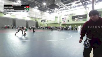 144 lbs Cons. Round 1 - Antonio Cruz, CANOGA PARK vs Isaac Perez, CARSON