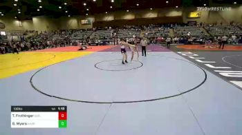 132 lbs Semifinal - Tanner Frothinger, Suples Wrestling Club vs Gunnar Myers, Mat Assassins