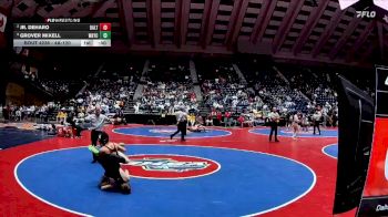 4A-120 lbs Cons. Round 2 - Jr. Deharo, Dalton vs Grover Mixell, Wayne County HS