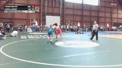 160 lbs Rr Rnd 3 - Tigren Greyan, Monster Garage vs Justin Lowery, Loudoun County Hs