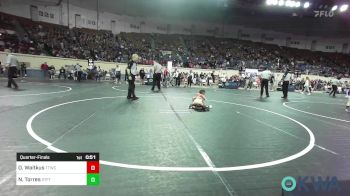 46 lbs Quarterfinal - Oakley Waitkus, Team Tulsa Wrestling Club vs Noah Torres, Standfast