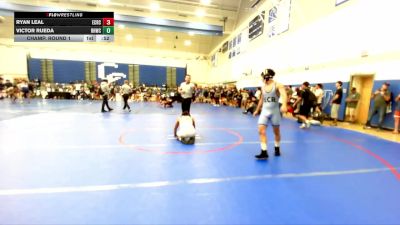 138 lbs Champ. Round 1 - Victor Rueda, Rolling Hills Wrestling Club vs Ryan Leal, El Camino Real Charter