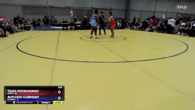 235 lbs Round 3 (8 Team) - Tilisa Matakaiongo, Utah vs Rotchiva Clermont, Florida