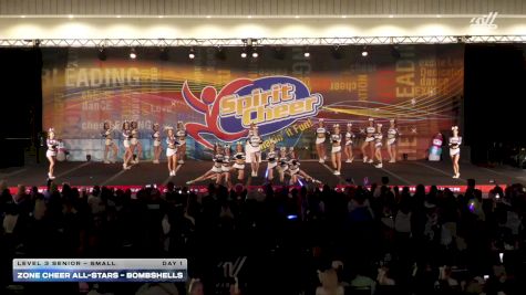 Zone Cheer All-Stars - Bombshells [2025 L3 Senior - Small Day 1] 2025 Spirit Cheer Dance Grand Nationals & Cheer Nationals