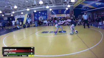 132 lbs Round 2 (8 Team) - Kepa Agcaoili, VHWC vs James Aguilar, OutKast WC