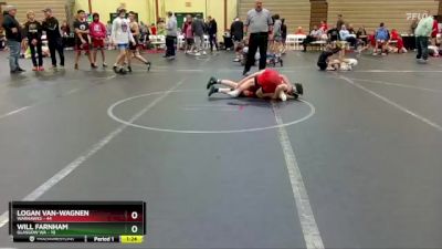 110 lbs Round 2 (6 Team) - Logan Van-Wagnen, Warhawks vs Will Farnham, Glasgow WA