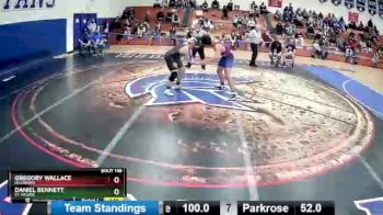 220 lbs Semifinal - Gregory Wallace, Hillsboro vs Daniel Bennett, St. Helens