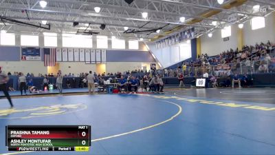 152 lbs Semifinal - Prashna Tamang, Oxford vs Ashley Montufar, North Pontotoc High School