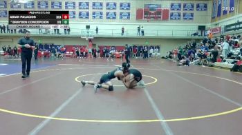 133 lbs Champ. Round 1 - Adian Palacios, Simpson (Calif.) vs Brayden Concepcion, San Francisco State