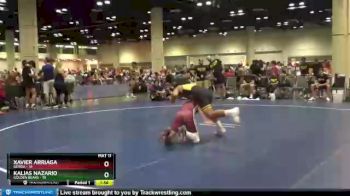 138 lbs Round 2 (10 Team) - Kalias Nazario, Golden Bears vs Xavier Arriaga, Genoa