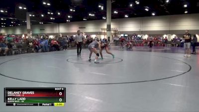 140 lbs Round 2 (8 Team) - Delaney Graves, Griffin Fang vs Kelly Ladd, Queen Bees