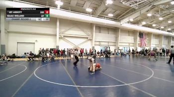132 lbs Champ. Round 2 - Jet Abbott, Juab vs Isaac Ireland, Layton