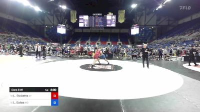 175 lbs Cons 8 #1 - Lucas Ricketts, KY vs Lucas Estes, MO