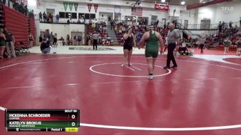 235 lbs Semifinal - Katelyn Brokus, Dubuque Hempstead vs McKenna Schroeder, Clinton
