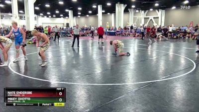 190 lbs Round 2 (16 Team) - Mikey Ohotto, Iowa Gables vs Nate Endersbe, Iowa Hawks