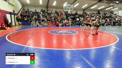 115 lbs Round Of 16 - Lydia Suniga, Tulsa Union Girls vs Elli Hendrix, Tahlequah Girls HS