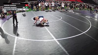 88 lbs Champ. Round 5 - Armando Ramirez, Idaho vs Eamonn Johnson