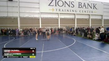 145 lbs Cons. Round 3 - Sophie Caldwell, Ridgeline vs Isabelle Chambers, Corner Canyon
