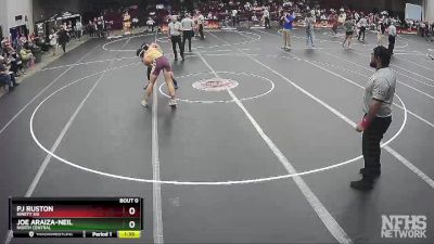 1A/2A 170 Quarterfinal - PJ Ruston, Ninety Six vs Joe Araiza-Neil, North Central